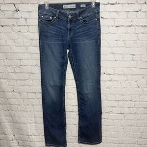 BKE Women's Indigo Straight Leg Jeans